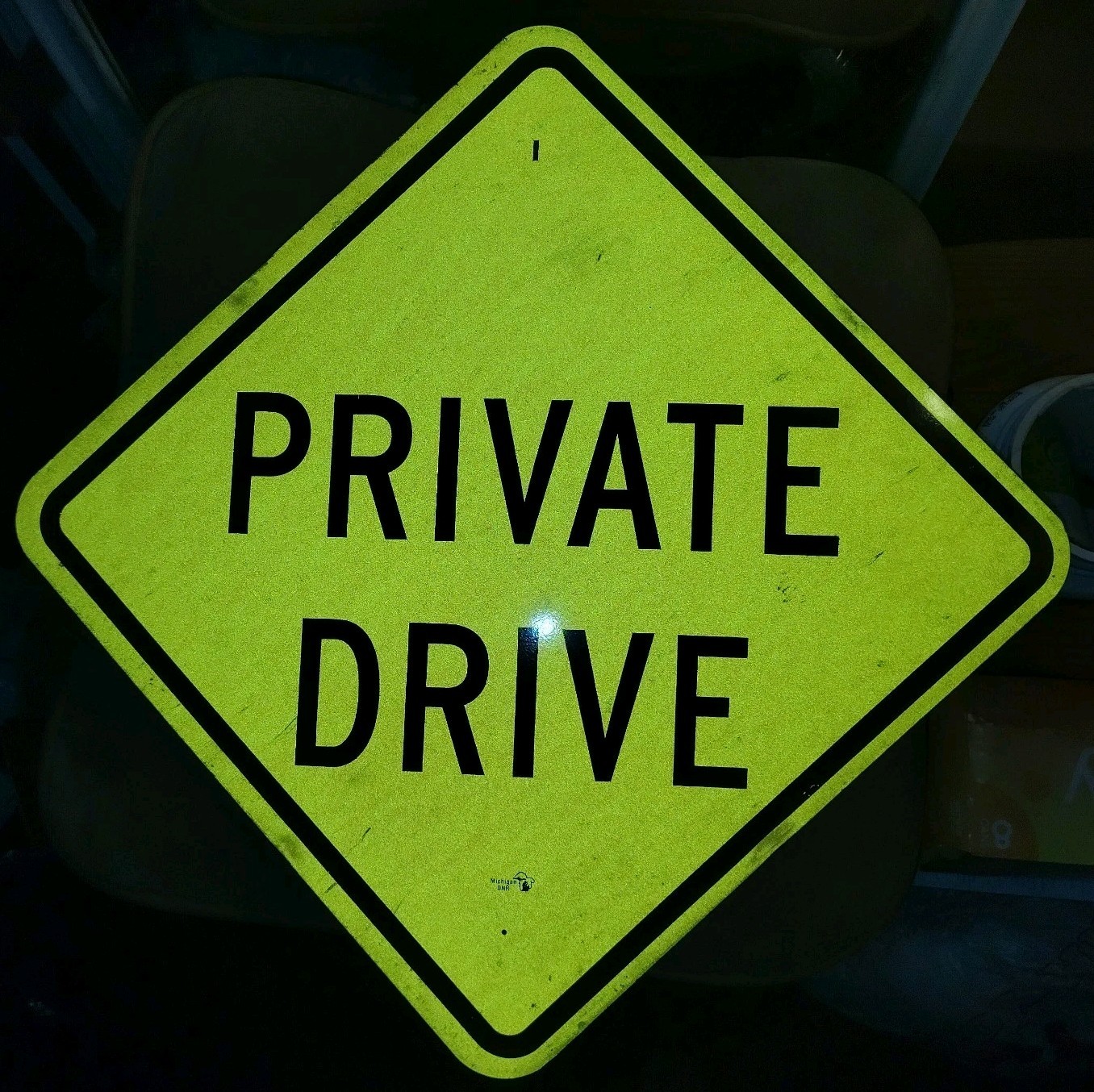 Michigan DNR Sign \