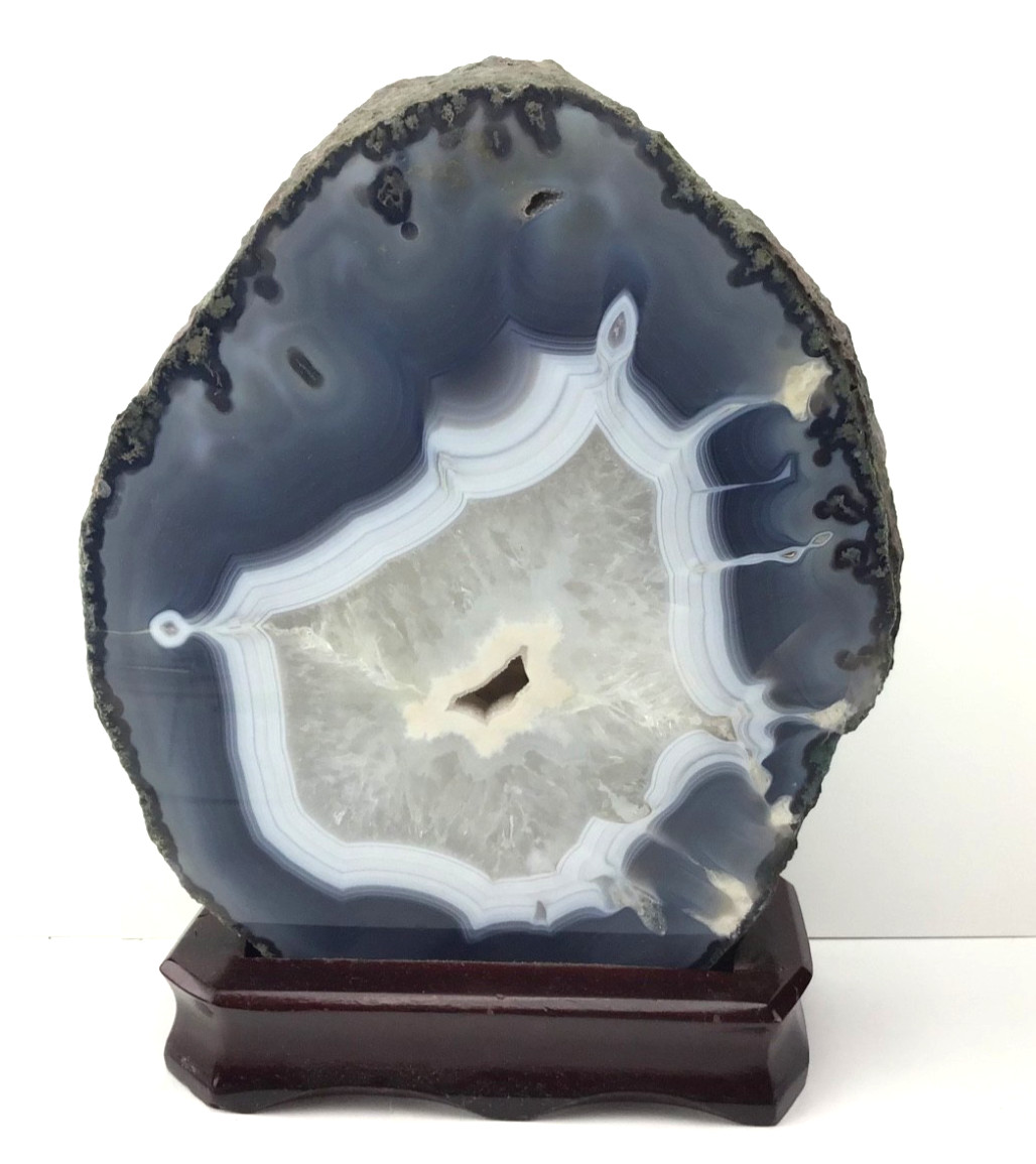 Gorgeous Blue Gray Brazilian Agate