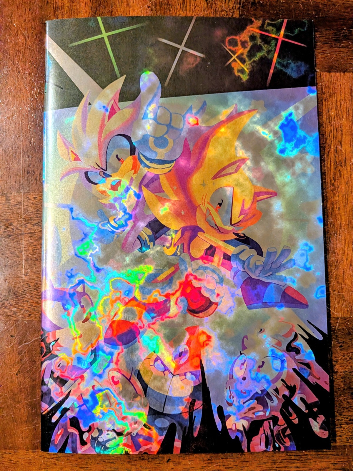 IDW Sonic The Hedgehog Comic #30 RI 1:10 Magma Foil Variant LTD 10 Copies