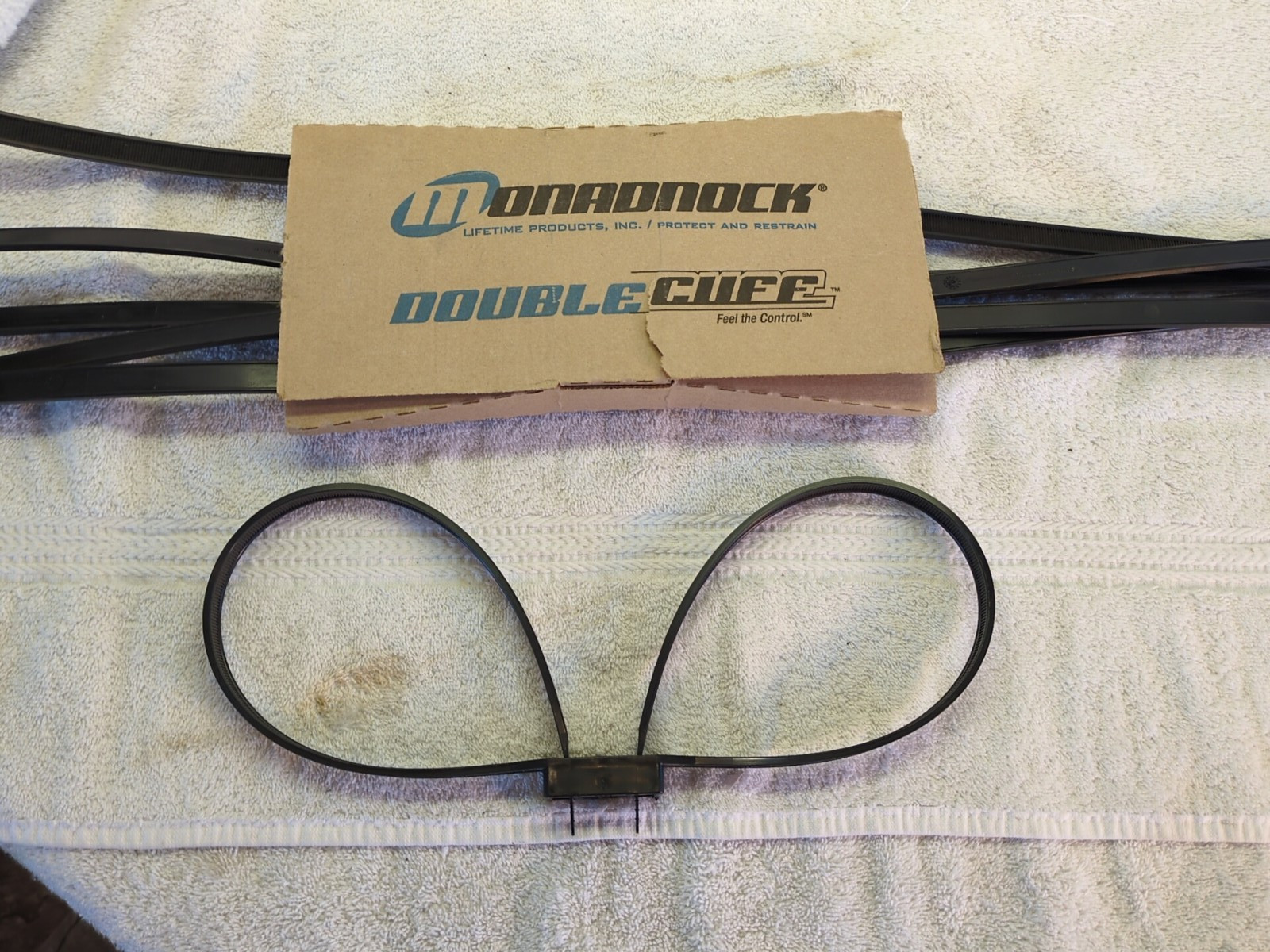 Monadnock Double Cuff Zip Tie Restraints 34