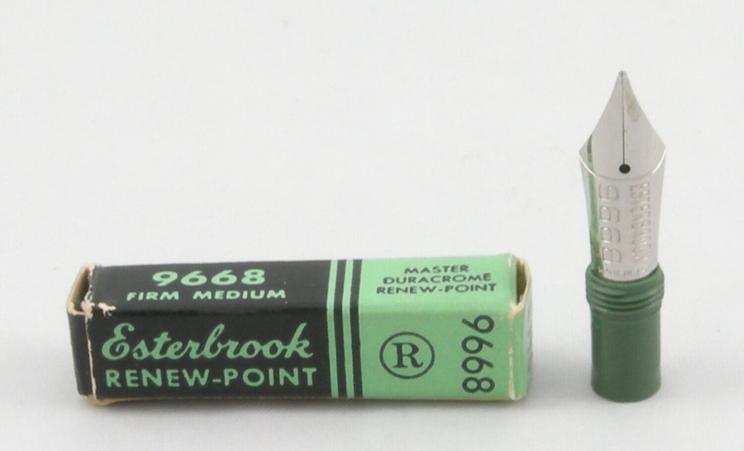 Esterbrook 9668 Firm Medium Fountain Pen Nib - 1950s - New Unused In Box