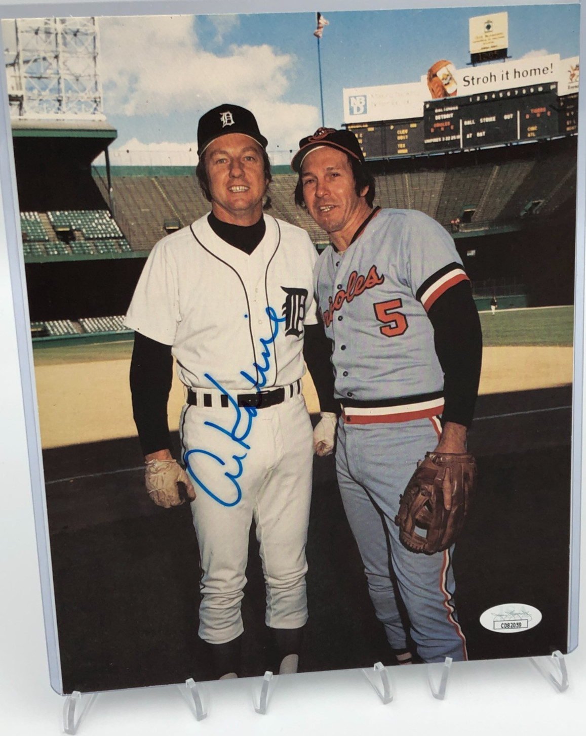 AL KALINE JSA AUTO Signed 8x10 AL KALINE JSA AUTO Signed 8x10