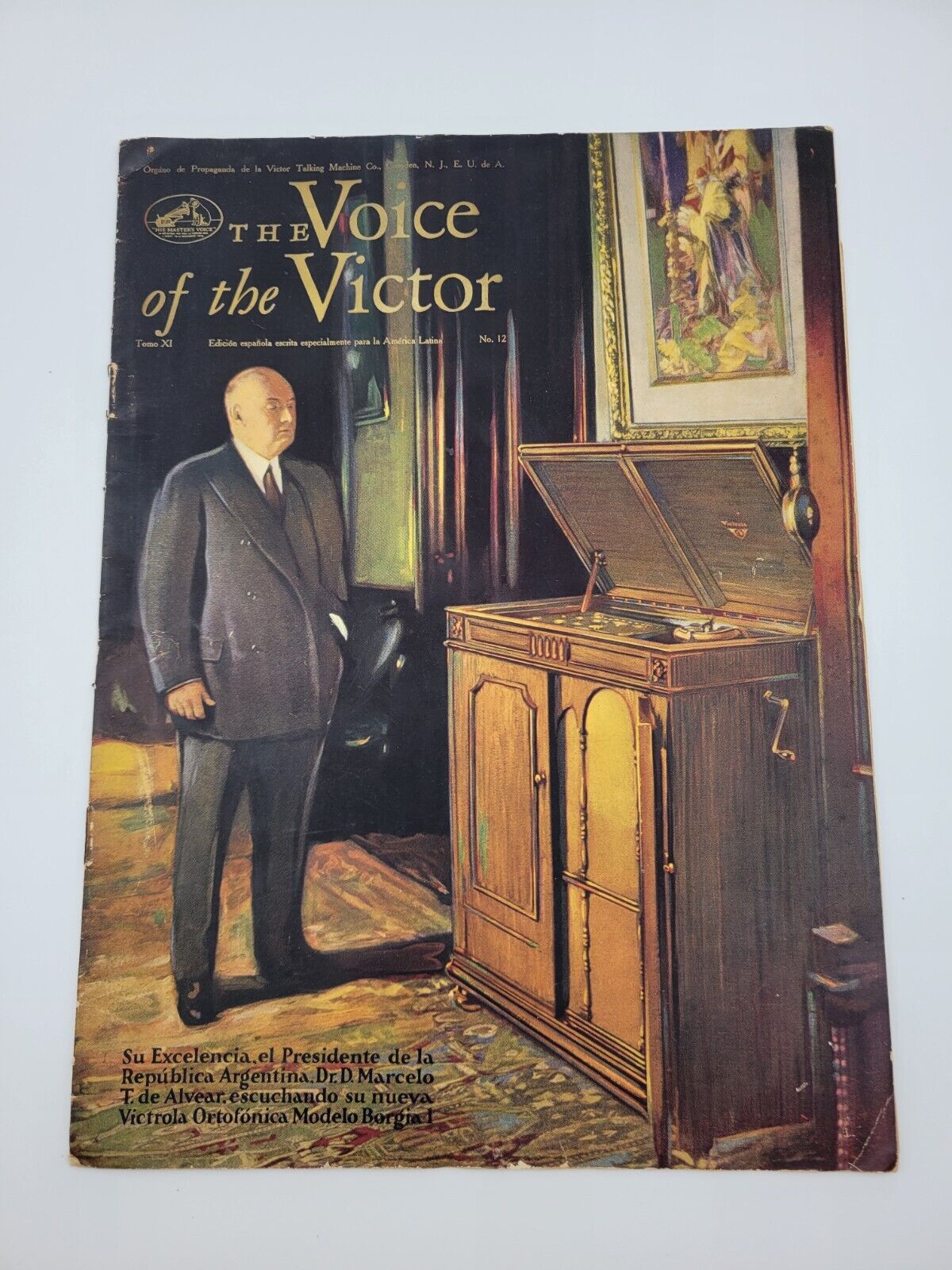 Vintage 1927 The Voice of the Victor Tomo X1 Edicion Espanol Dr D Marcelo Latino