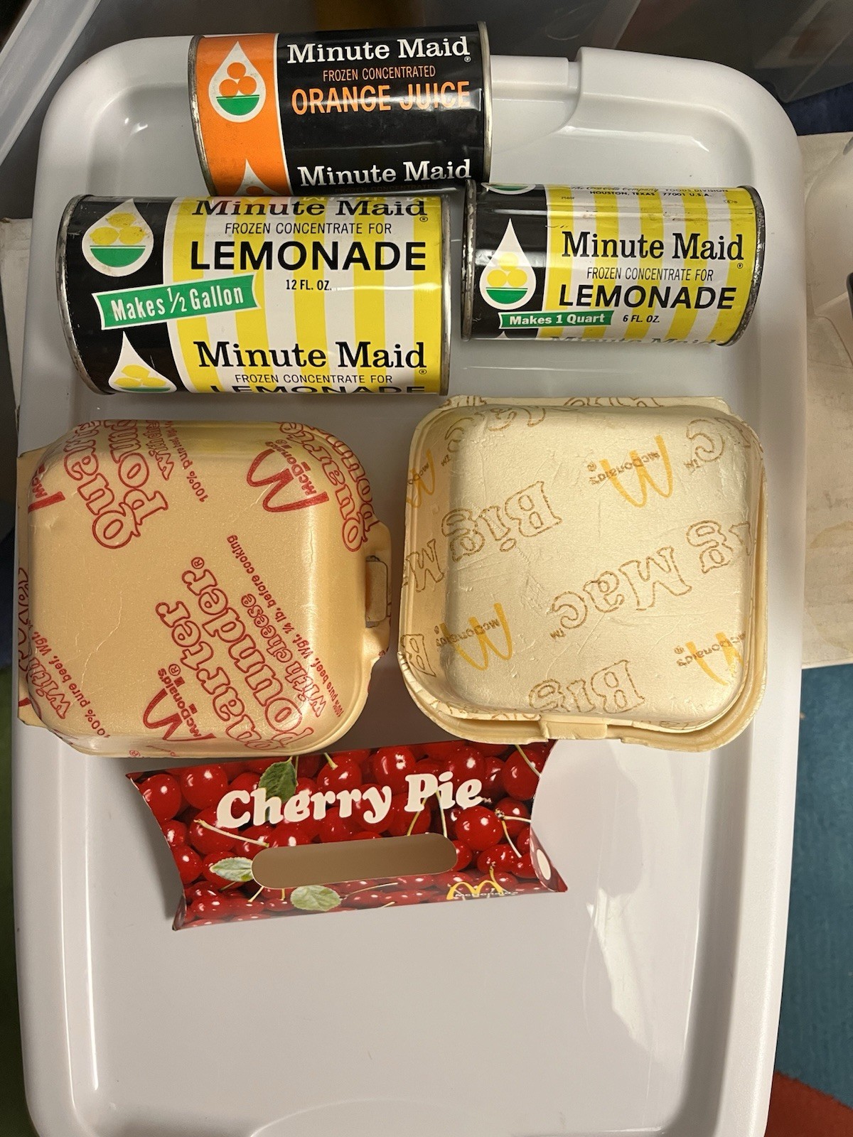 Vintage 70S Food Containers Collectors Lot