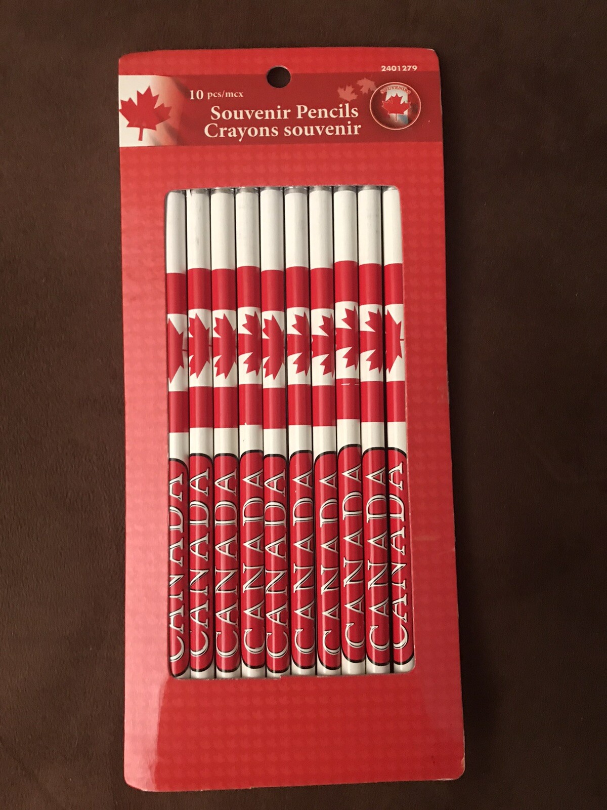 Vintage Canada Souvenir Pencils (Package with 10 Pcs)