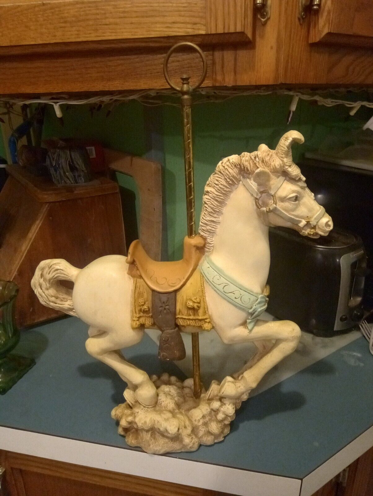 Large 19” Vintage Carousel Horse 