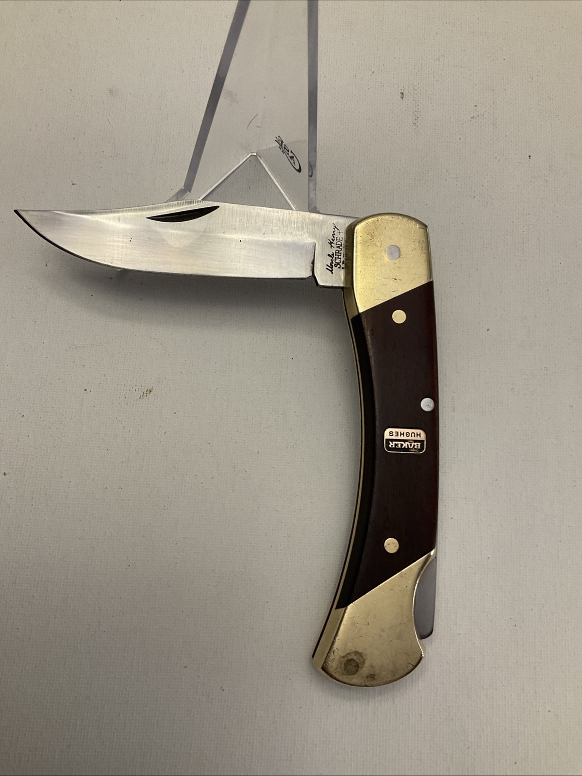 Vintage Schrade/uncle Henry USA LB7 Single Blade Lockback 5” Closed *READ*