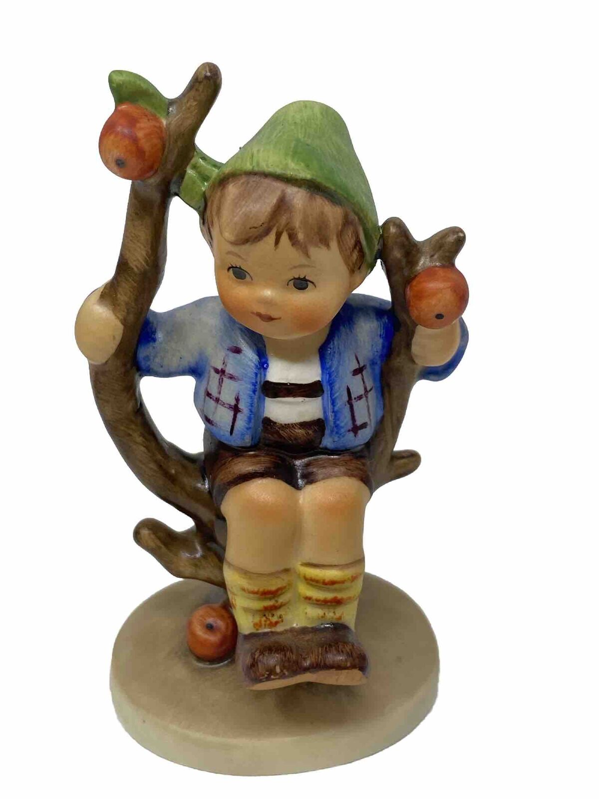 Hummel Goebel Figurine # 142 Apple Tree Boy 3-3/4” TMK 5 West Germany Signed
