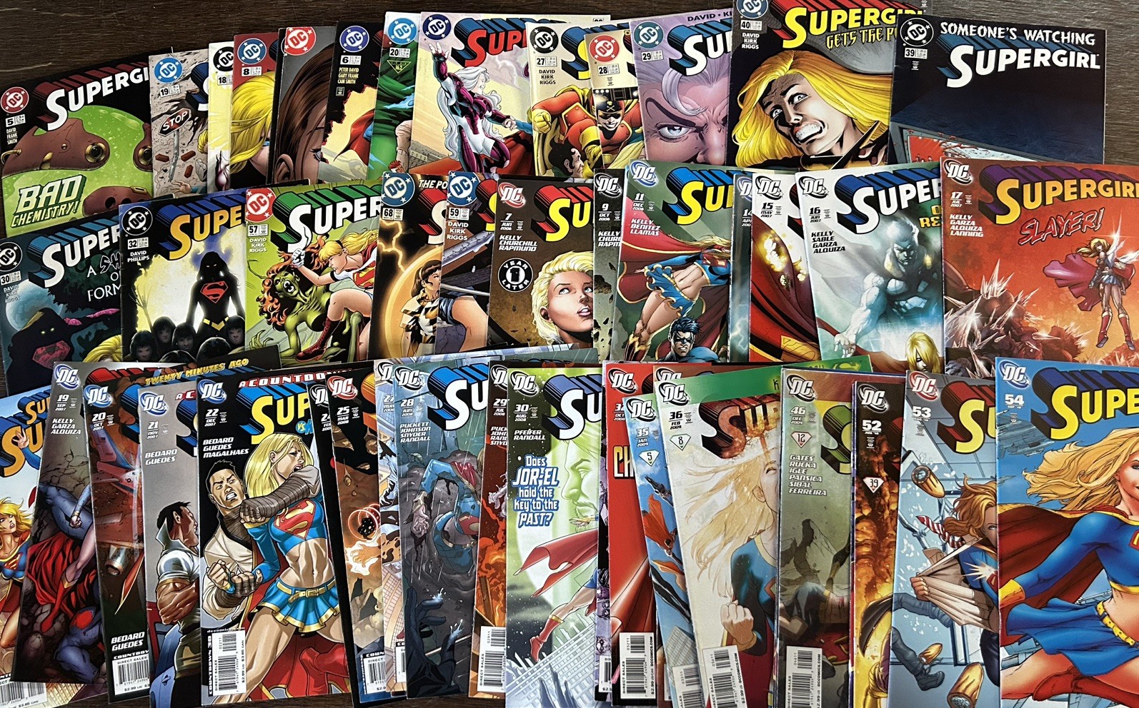 Supergirl DC mixed lot of 50 Comics. 1990-up.  VF/NM