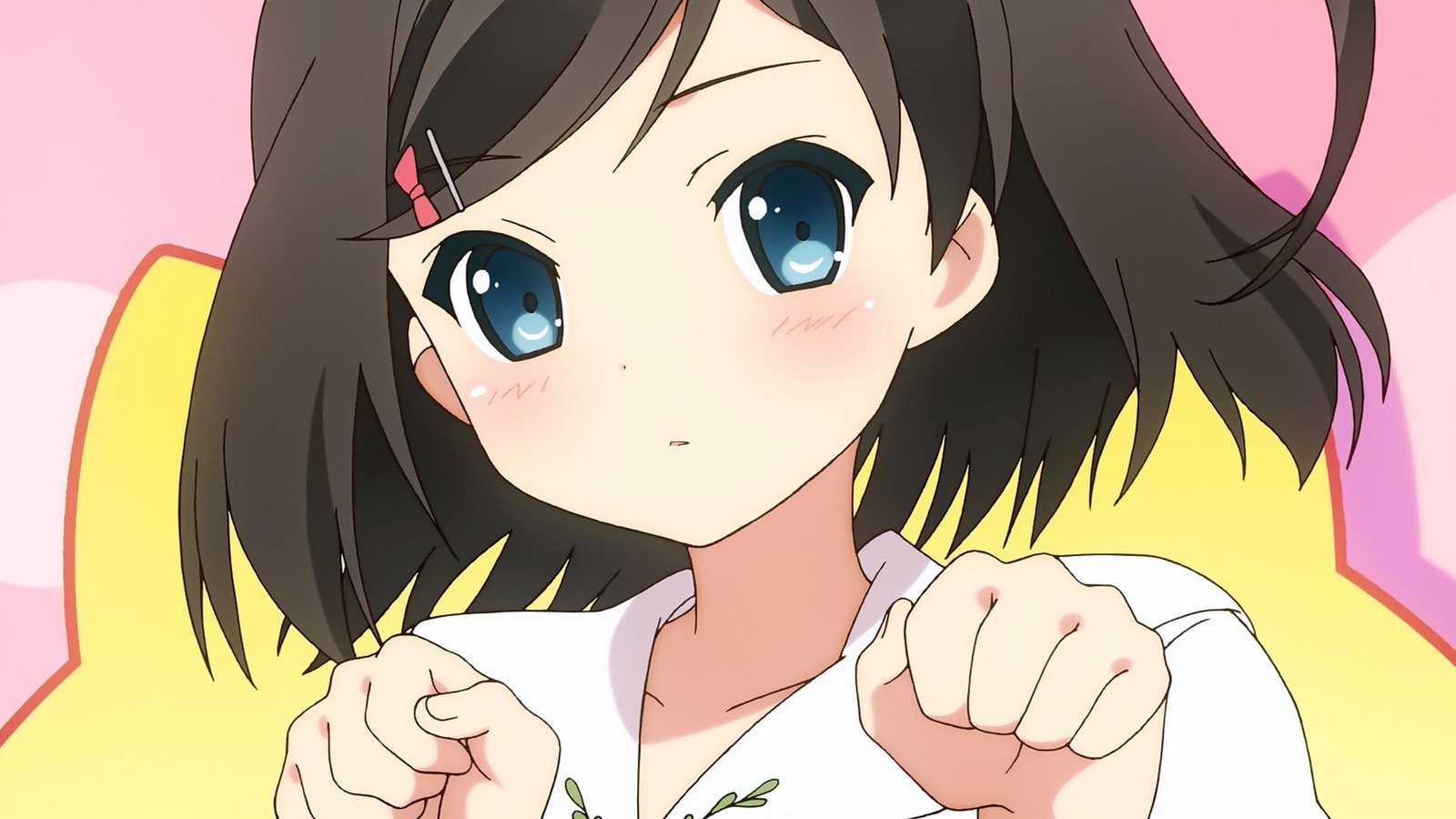 Anime Short Hair Brunette Loli Hentai 11x17 Poster