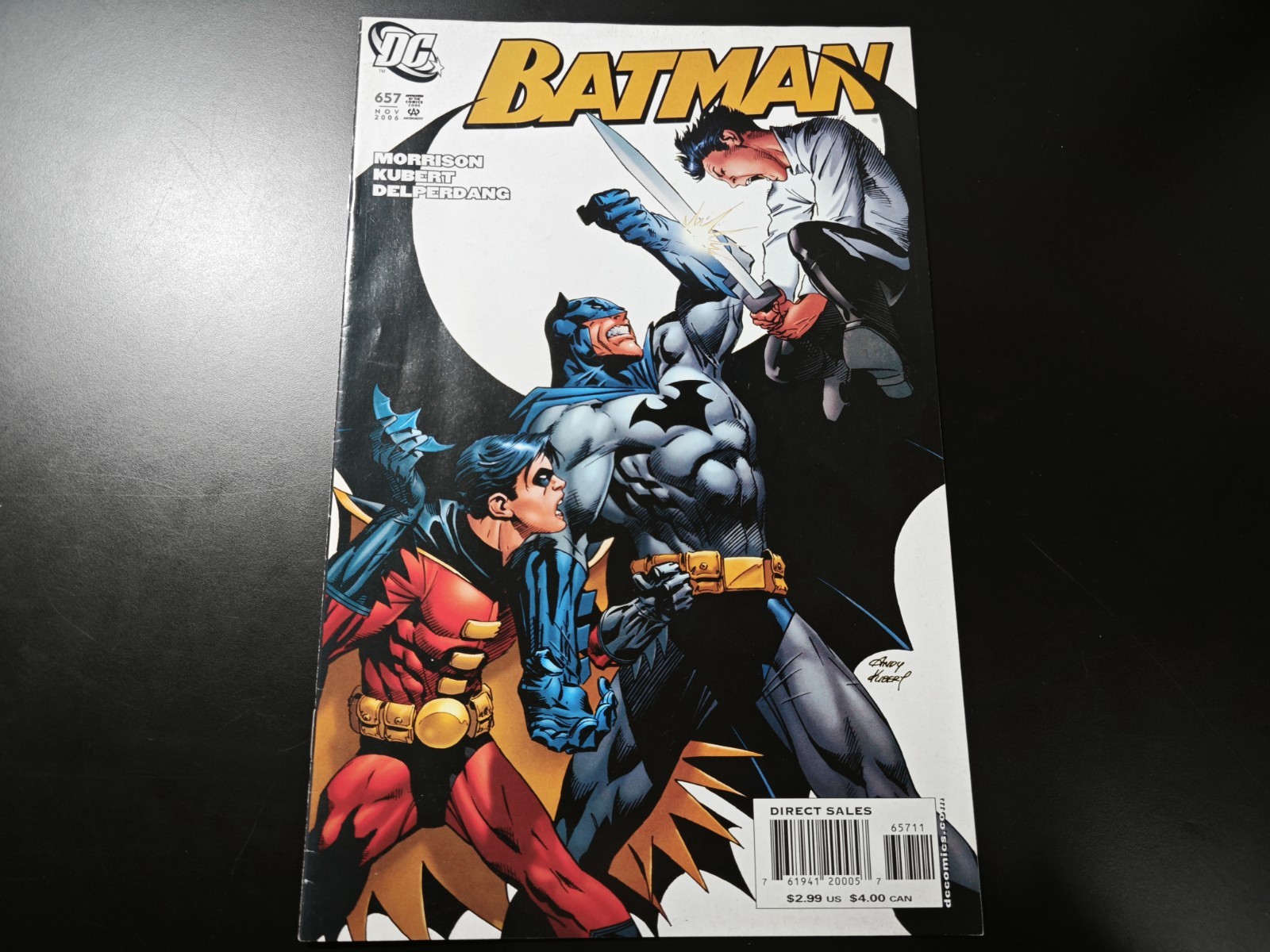 Batman #657 DC US Comic 2006 Fn- 1st Cover Appearance Of Damian Wayne 