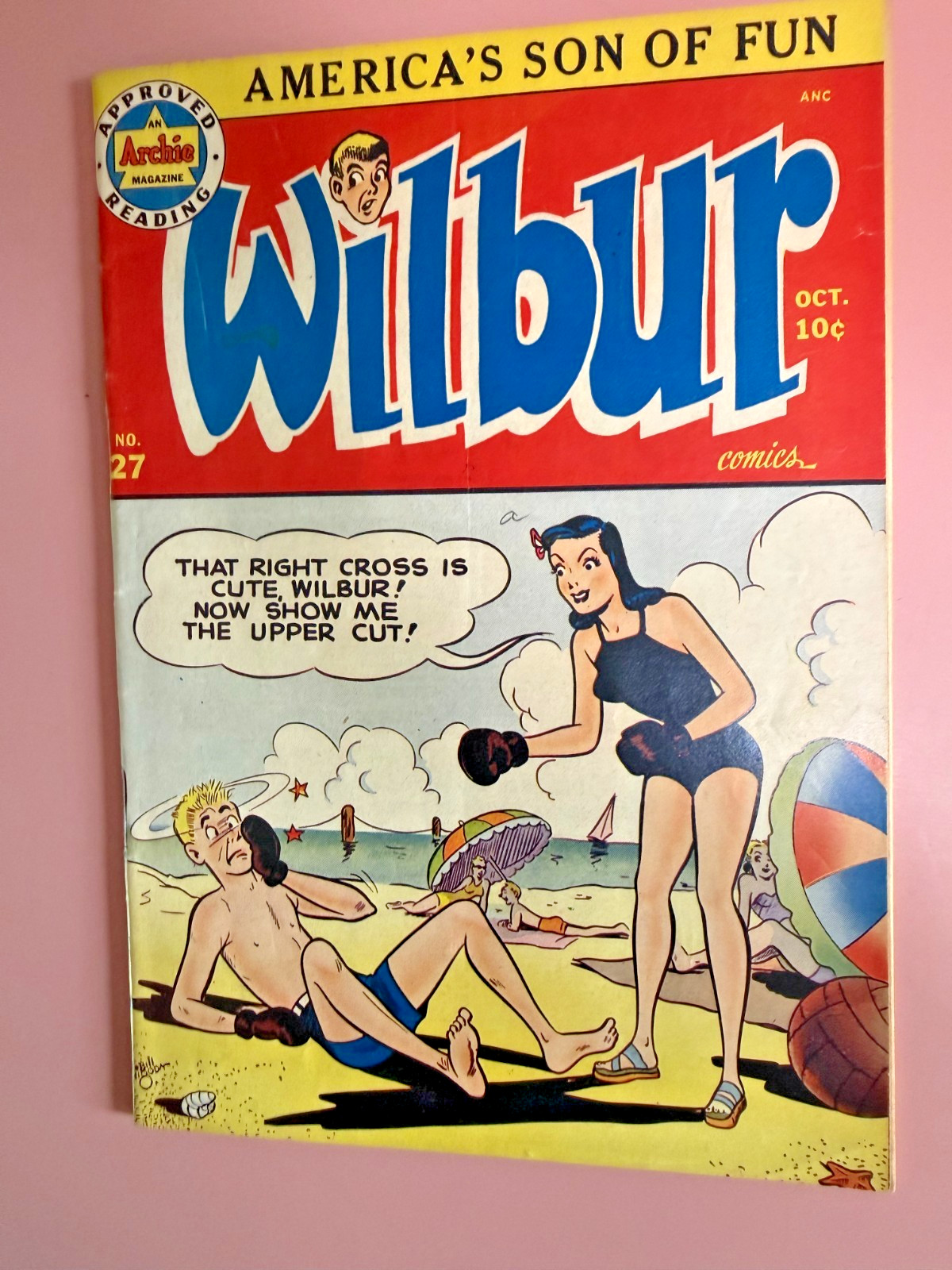 Wilbur America's Son of Fun No. 27 October Issue Archie Comic