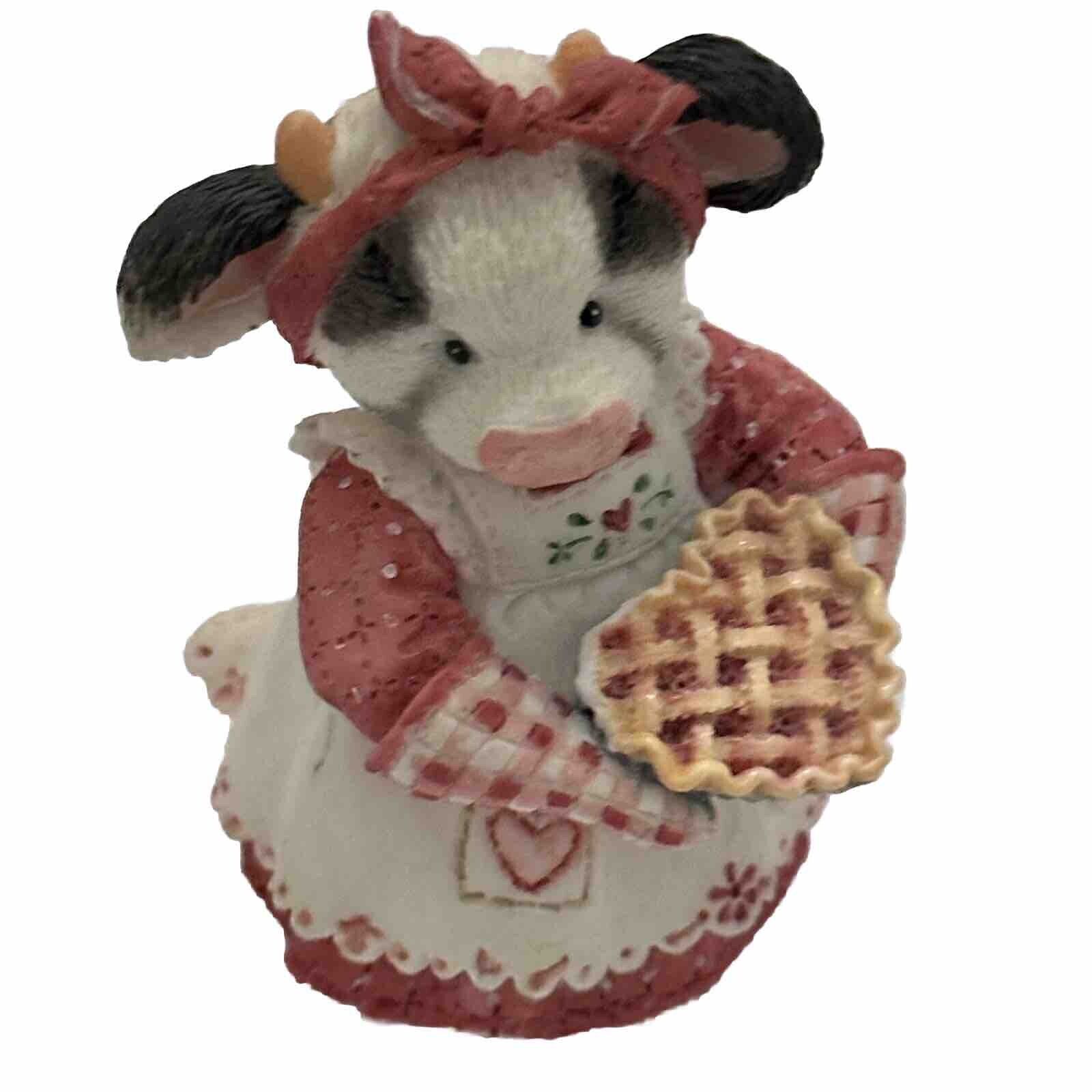 1994 Enesco Mary Moo “You’re My Sweetie Pie” Cow Figurine Mary Rhyner 104272