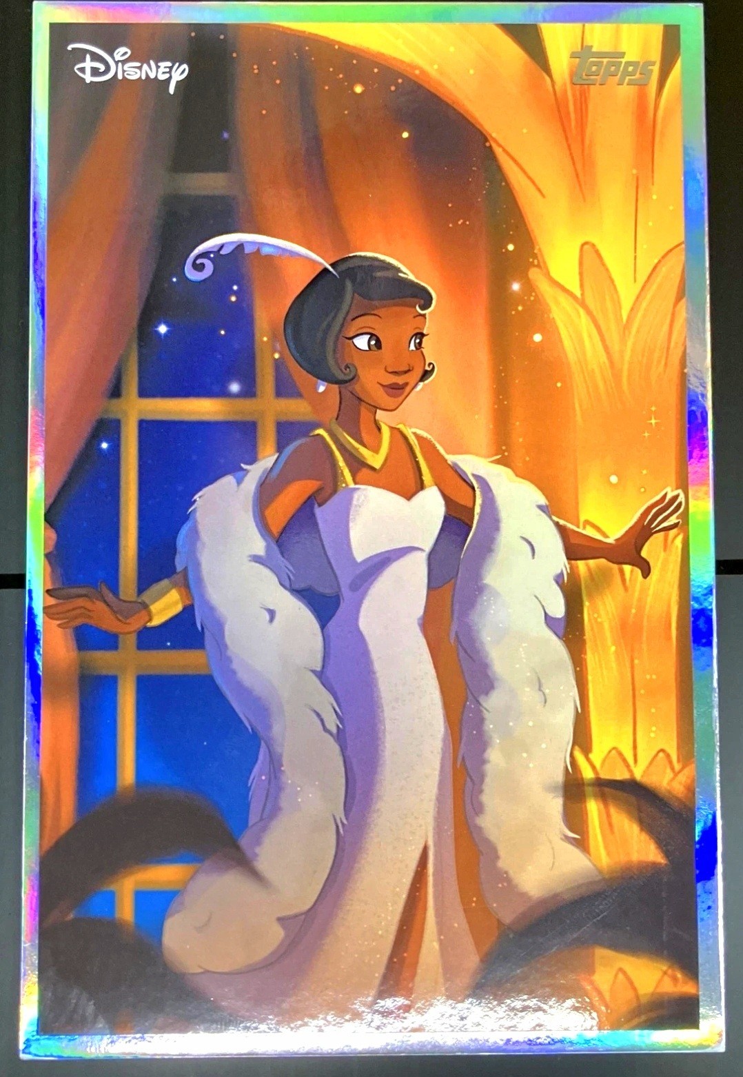 2026 Topps Vault Disney Tiana Originals Box Topper Art Card W/ Empty Hobby Box