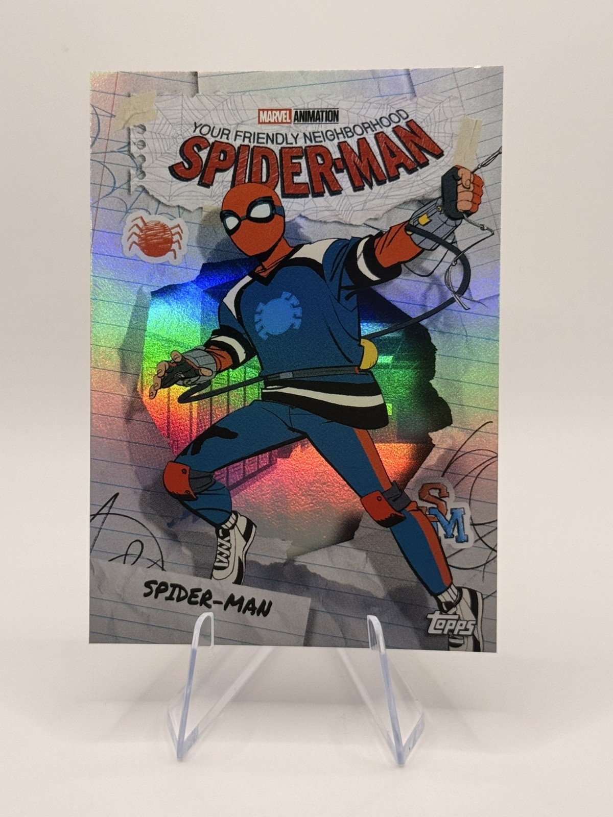 Topps Marvel Animation Your Friendly Neighborhood Spider-Man FNS-1 Holofoil Card
