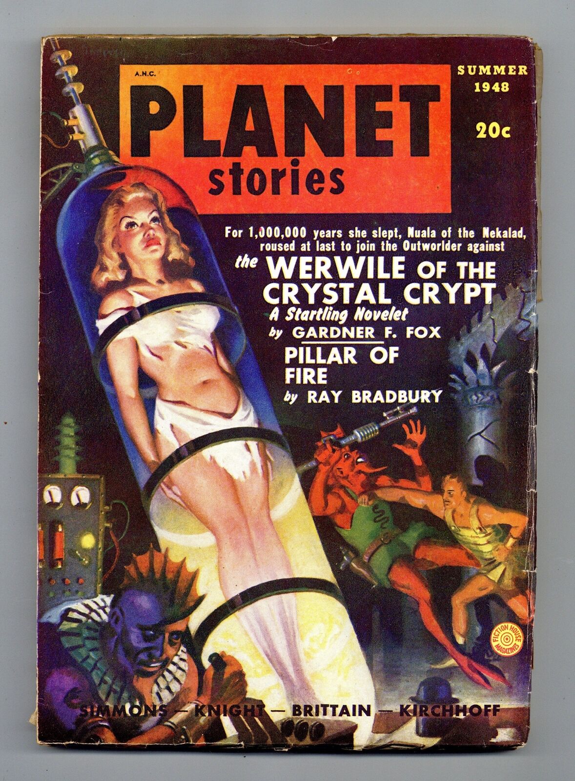 Planet Stories Pulp Jun 1948 Vol. 3 #11 VG 4.0