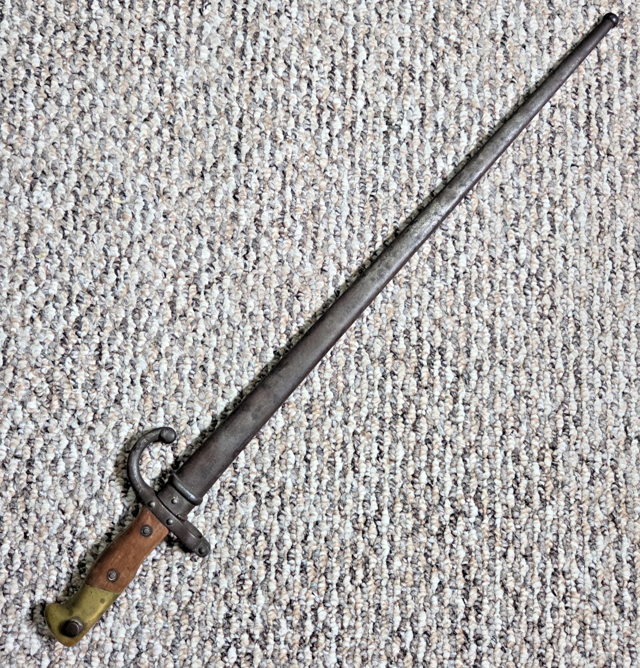 French Model 1874 Gras Bayonet  Scabbard M1874 WWI Era G2U