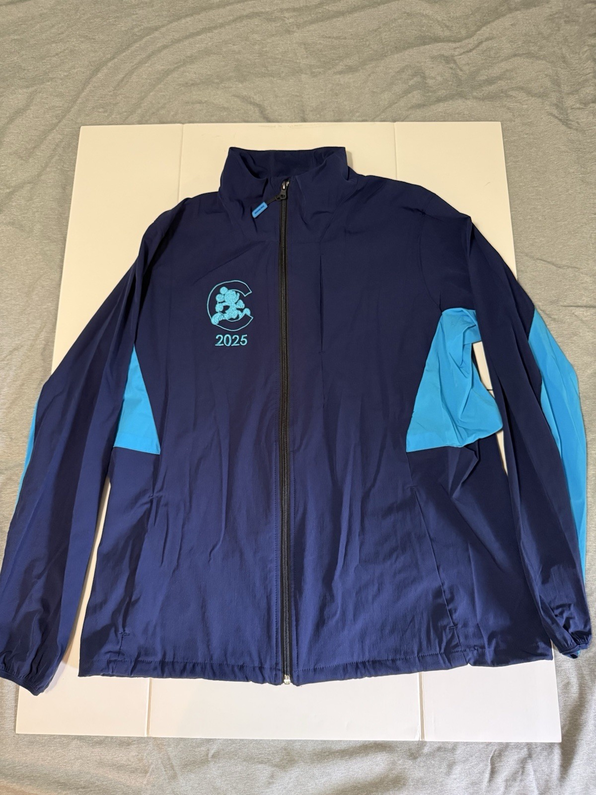 Disney Club RunDisney 2025 Members ONLY Jacket Women’s Large Blue