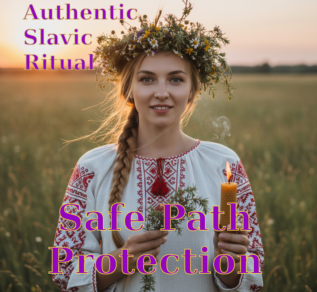 Slavic Safe Path Protection Ritual Spell for Guidance, Safety & Defense