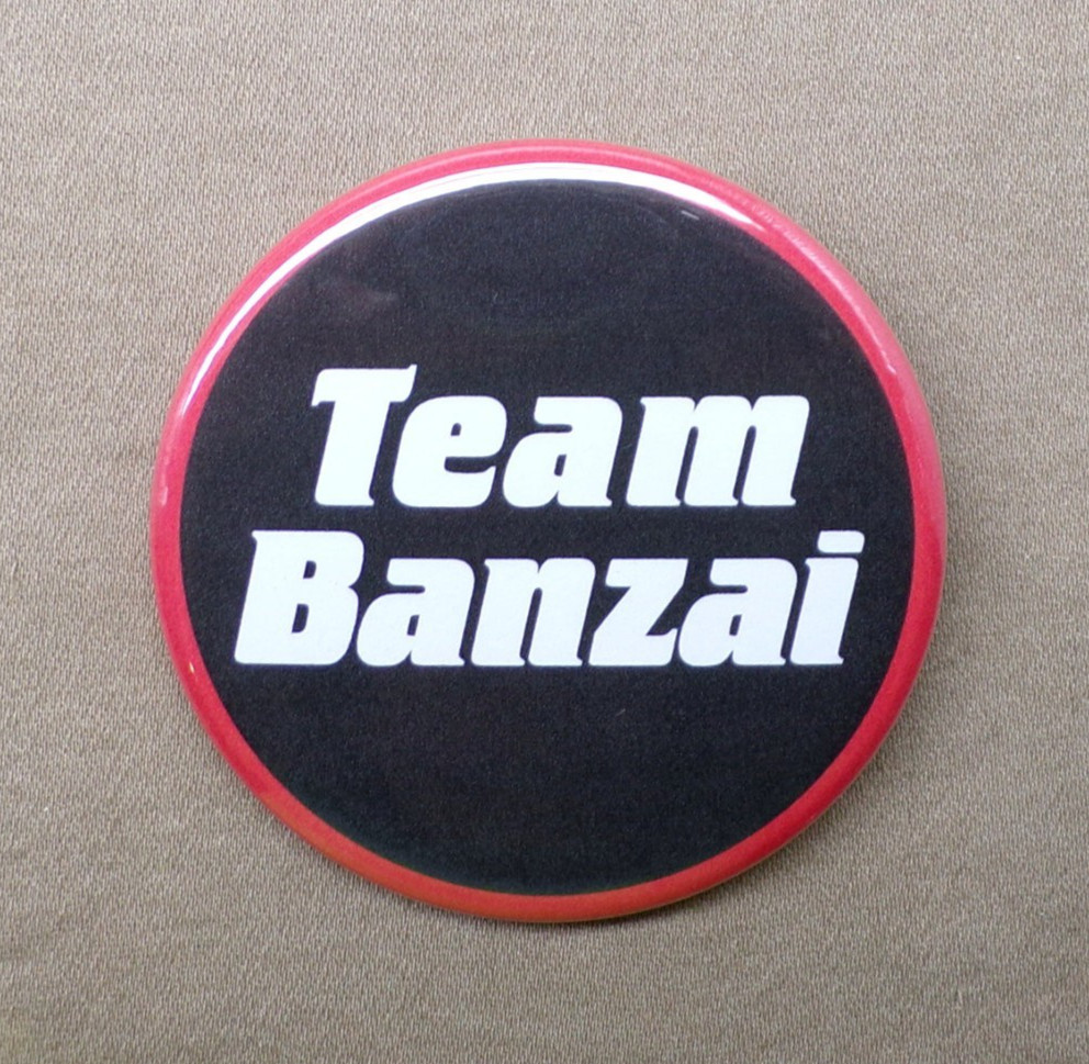 Buckaroo Banzai TEAM BANZAI Large 2.25