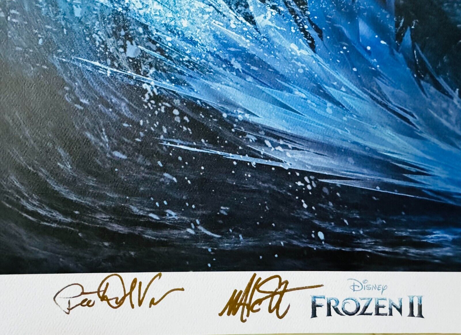 Disney “ FROZEN 2” Signed Limited Edition