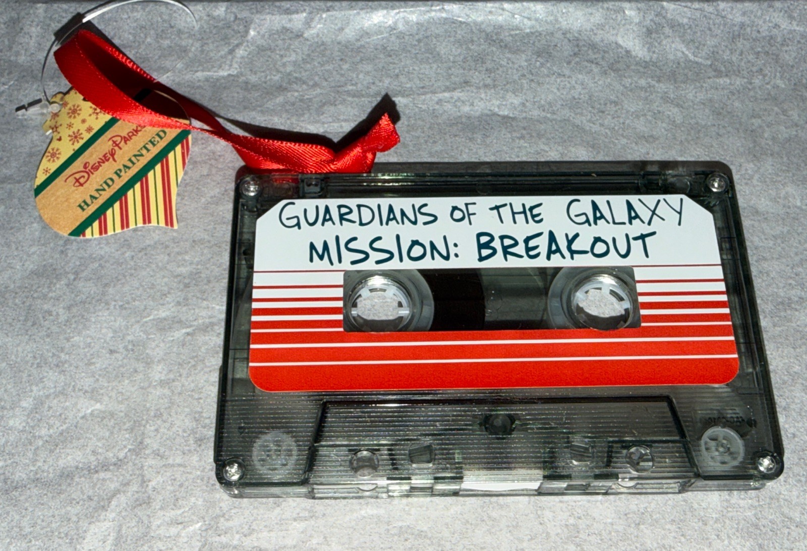 Disney 2024 Guardians Of The Galaxy Cassette Tape Awesome Ornament NEW