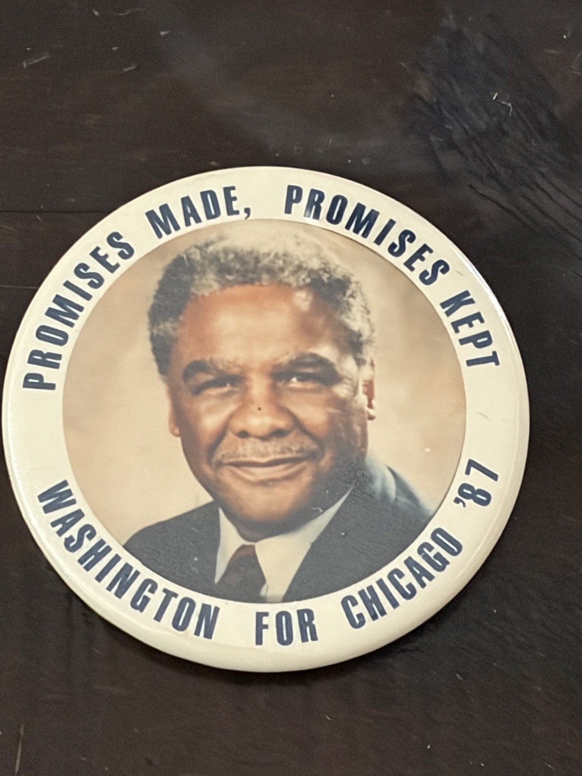 RARE Chicago Harold Washington, Promises Made, Promises Kept, Political Campaign