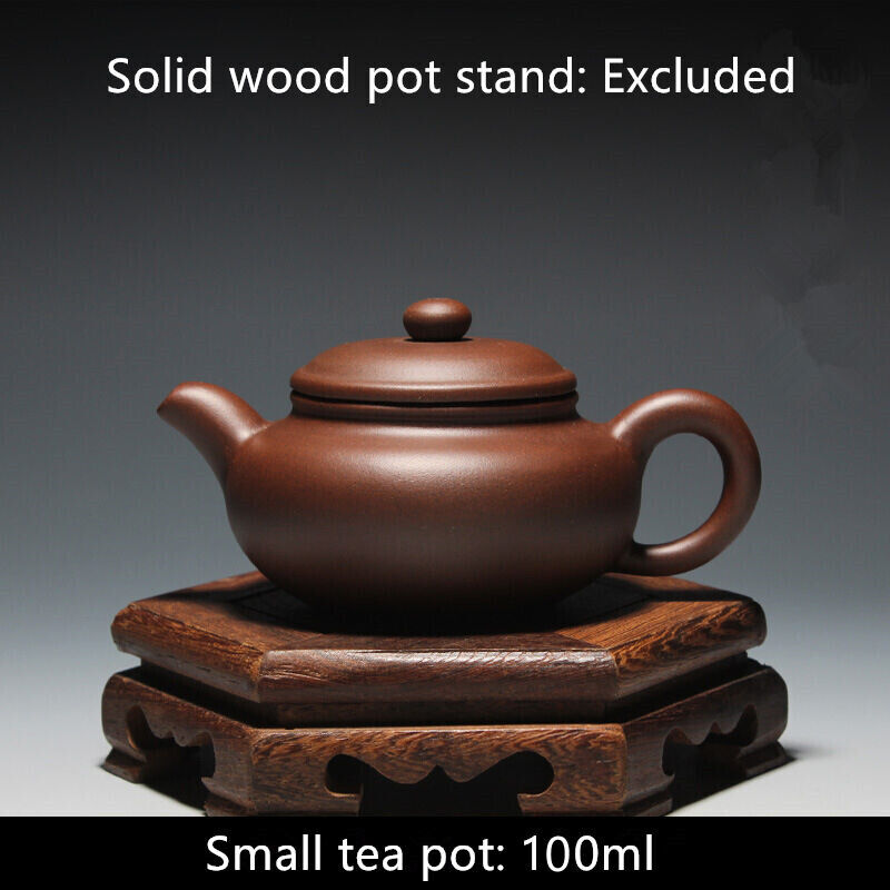 Chinese Yixing Zisha Kung Fu Tea Set Xi Shi Teapot Mini 100ml Antique Pot Of Tea