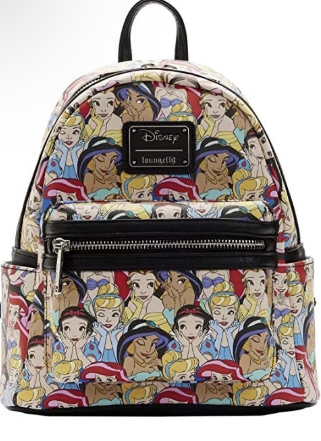 Loungefly Disney Princess All-Over-Print (AOP) Mini Backpack NWT