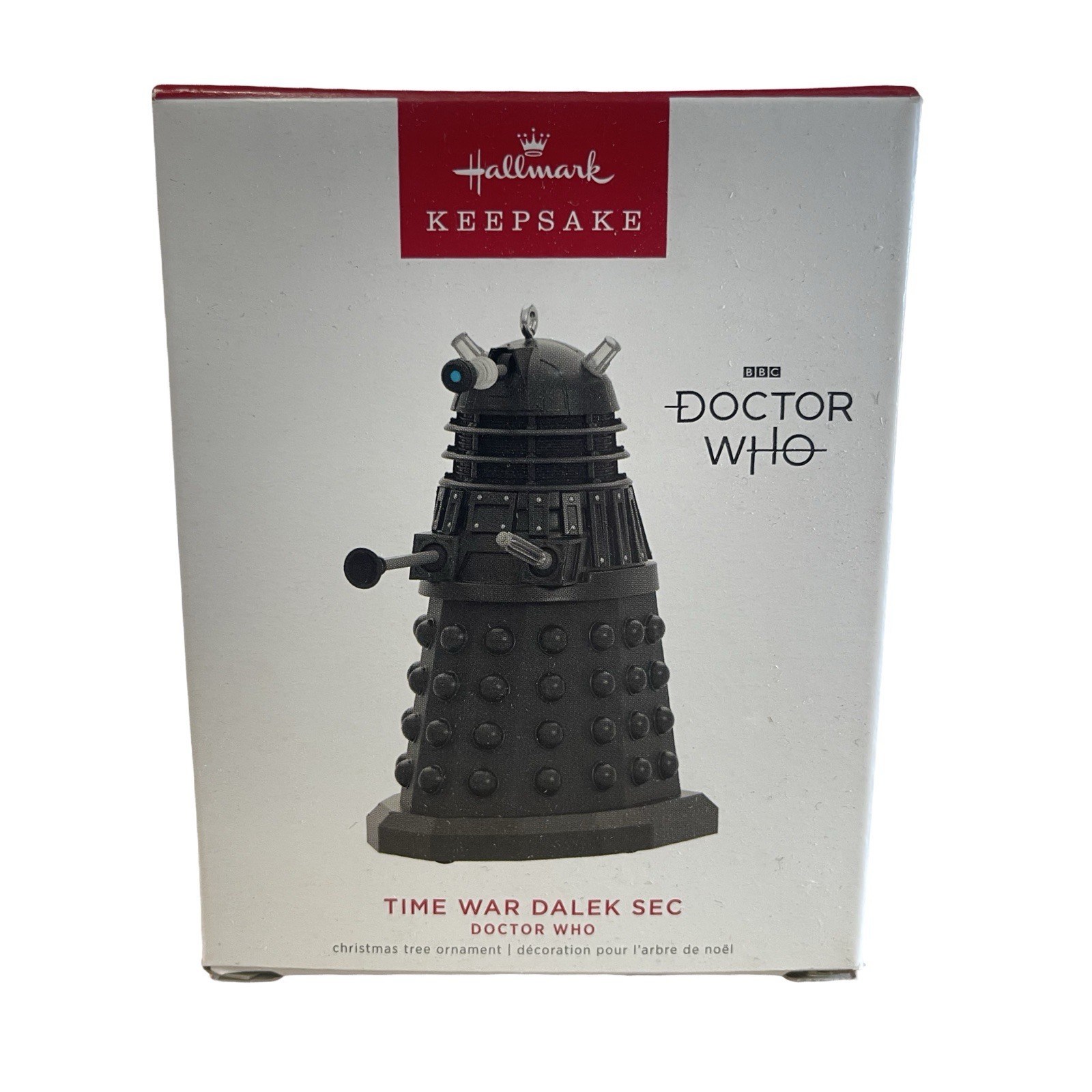 2022 Hallmark BBC Doctor Who Time War Dalek Sec Magic Sound Christmas Ornament