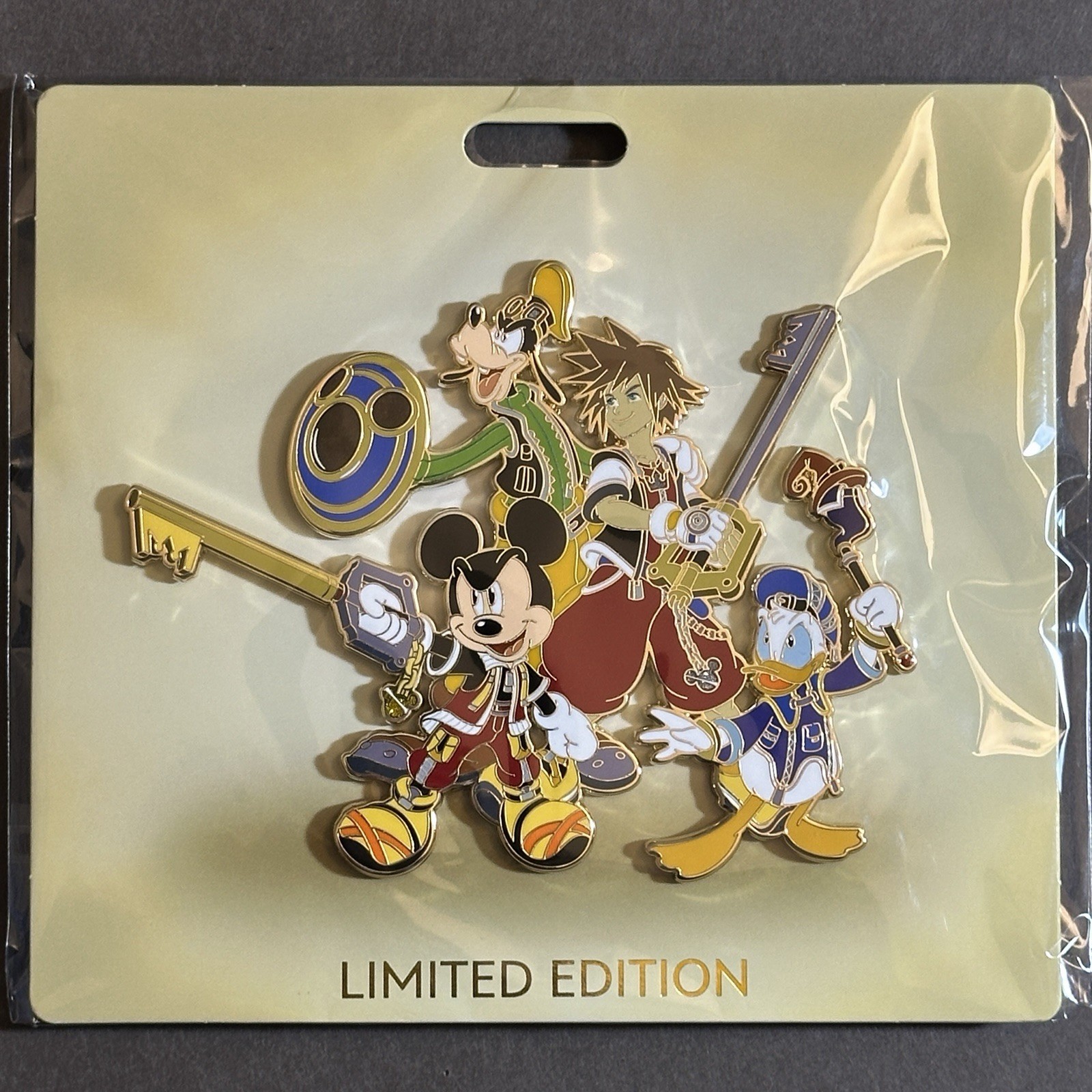 Disney D23 2025 Kingdom Hearts Squad Goals WDI MOG Limited Edition 400 Pin