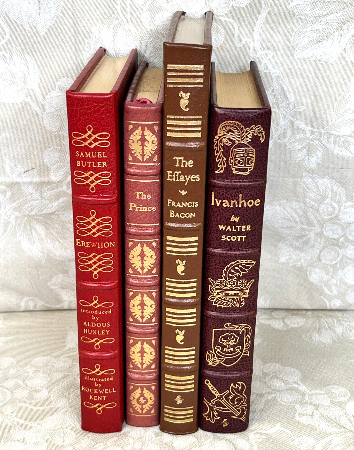4 Easton Press Books, Ltd. Editions Leather Bound 24K Gold Gilt #42 of 45