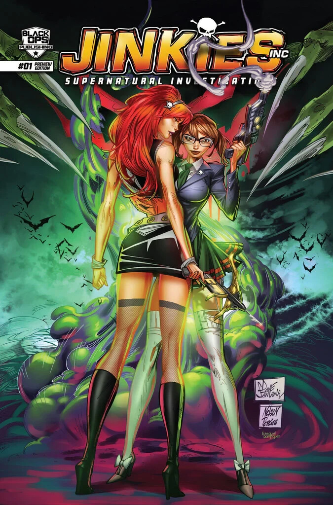 Jinkies Inc. #1 Preview Edition Dave Santana MegaCon Cover Black Op Publishing Jinkies Inc. #1 Preview Edition Dave Santana MegaCon Cover Black Op Publishing