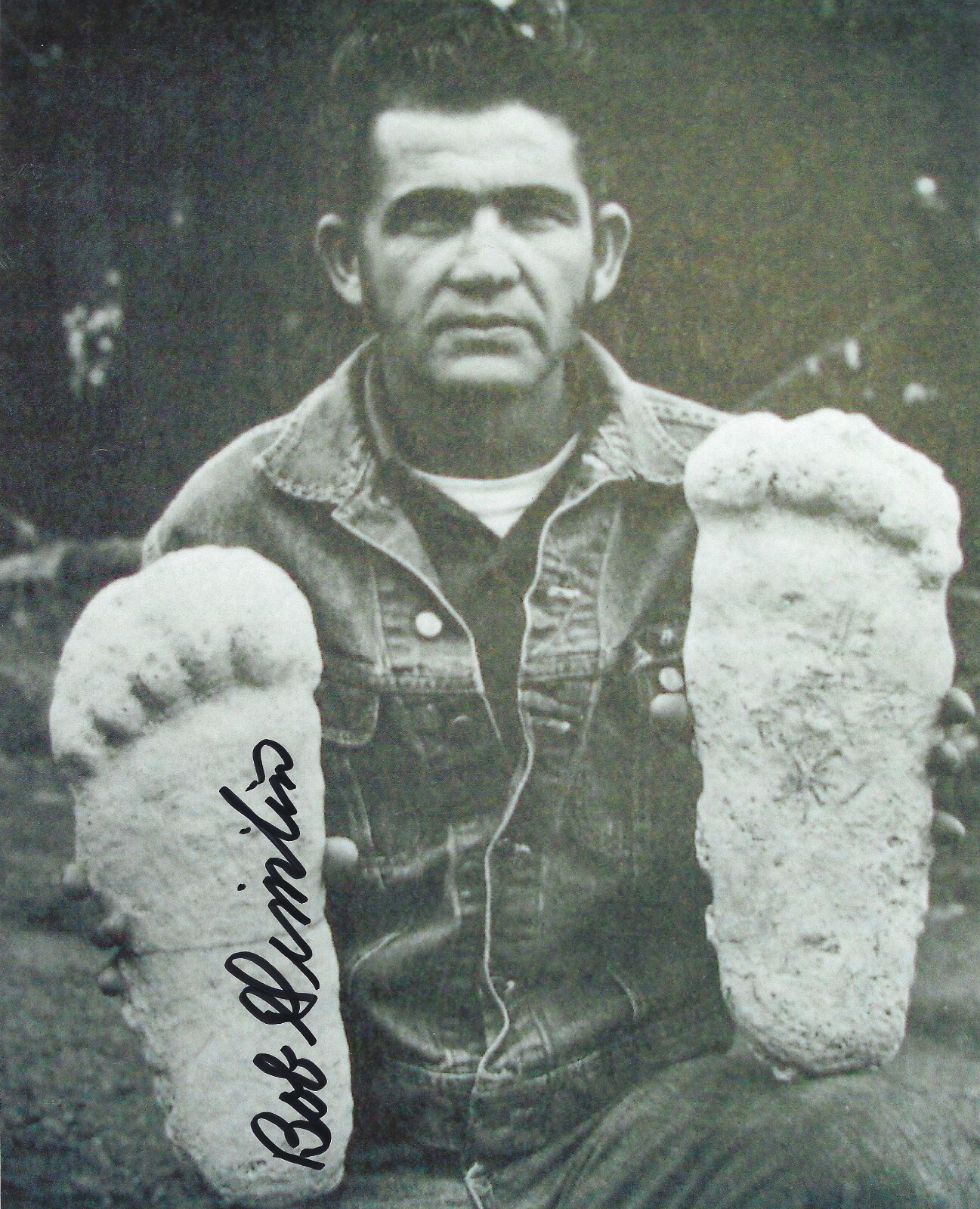Bob Robert Gimlin BIGFOOT Patterson Gimlin Film Signed REPRINT 8.5 x 11 Photo