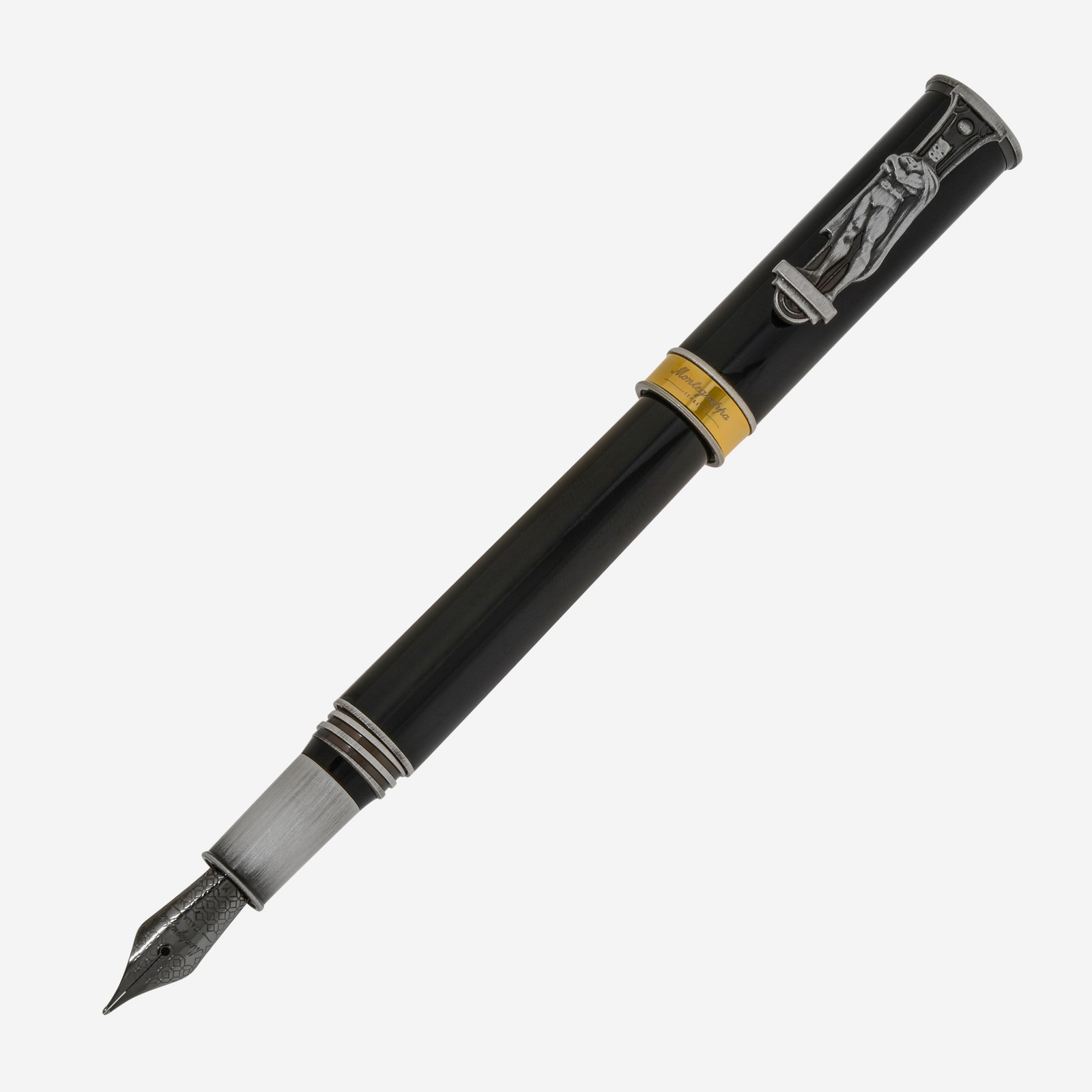 Montegrappa DC Comics Batman Black Fountain Pen ISDCB3LC