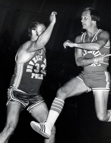 Pat Boone at Celebrity Basketball Game on February 21 1976 at Beve- Old Photo