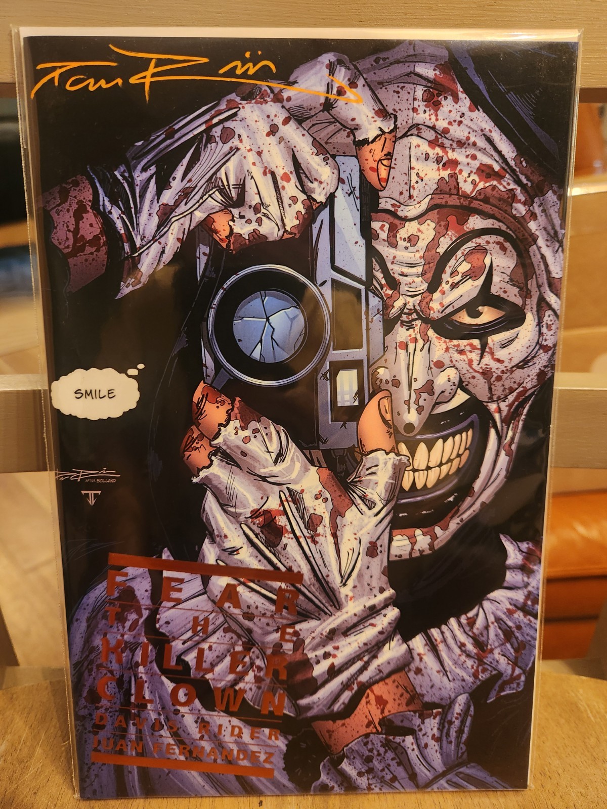[SIGNED] ORBIT: BIRTH OF A SLASHER TERRIFIER DAVIS RIDER NYCC 2025 EXCLUSIVE