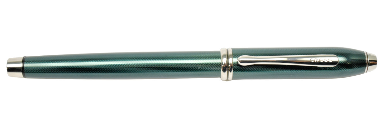 Cross Townsend Emerald Green Lacquer & Rhodium Appointments Selectip Rollingball
