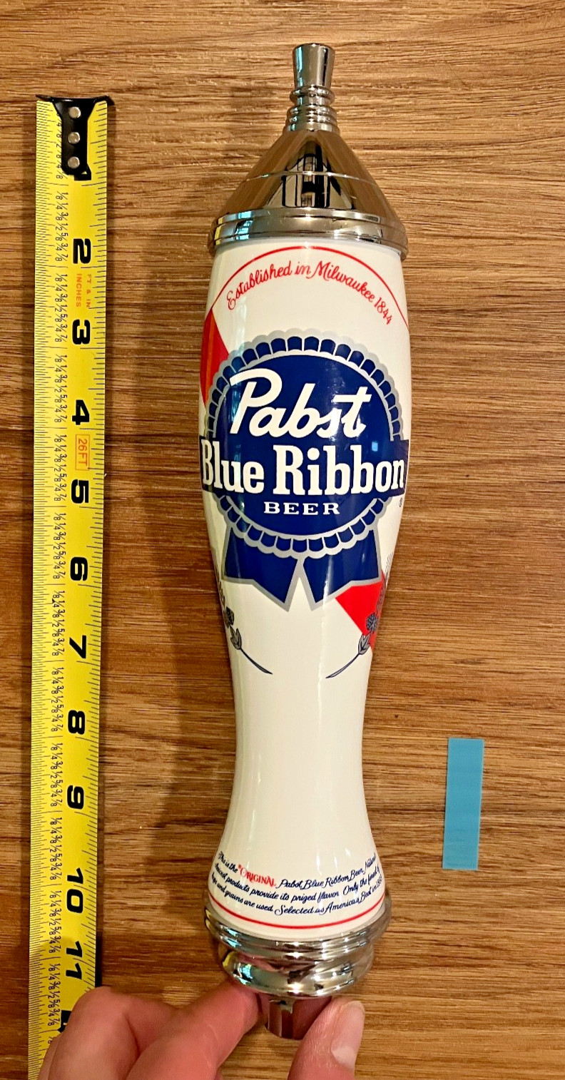Pabst Blue Ribbon Beer Tap Handle Knob Top Brewing Draft Bar Top Kegerator PBR