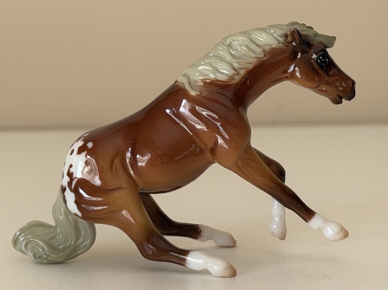 Breyer Breyerfest 2015 Stablemate Crème Brulee Reiner Appaloosa Special Run