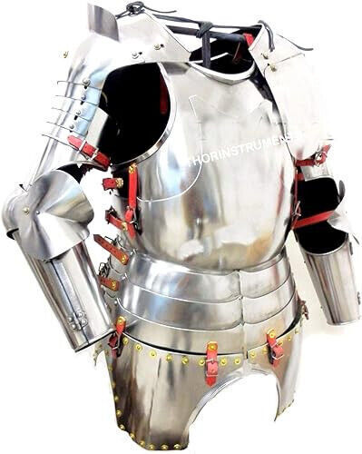 Medieval Milanese Suit of Armor Half Suit Rustic Vintage Home Decor Gifts