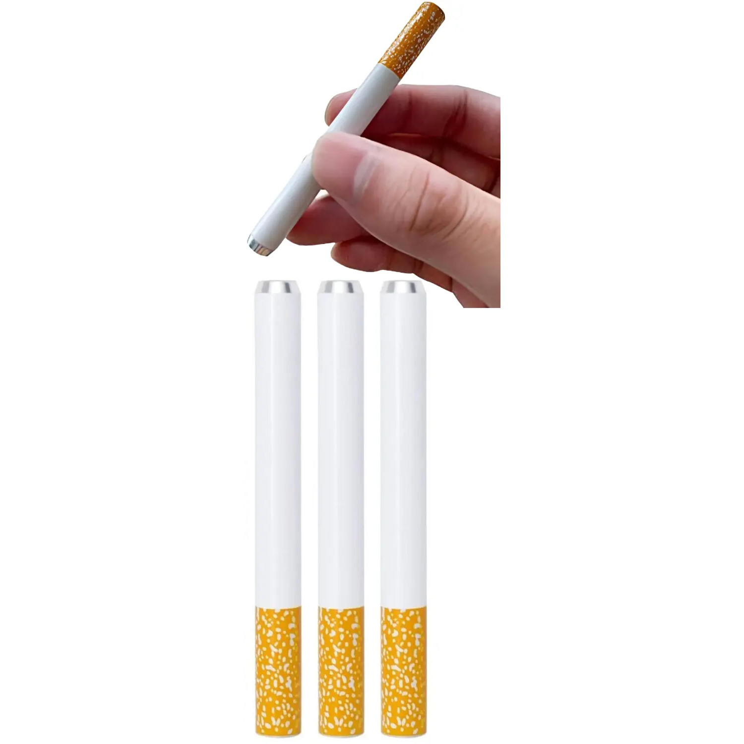 3 Pack 3” One Hitter Pipe Aluminum Bat Tobacco Smoking Dugout Accessories - USA 3 Pack 3” One Hitter Pipe Aluminum Bat Tobacco Smoking Dugout Accessories - USA