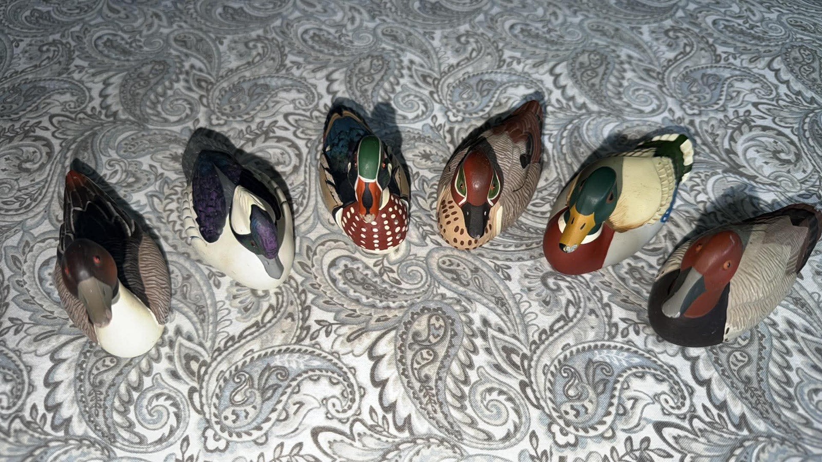 Lot of 6 Vintage 1983-1984 Avon Collector Duck Series Figurines Lot of 6 Vintage 1983-1984 Avon Collector Duck Series Figurines