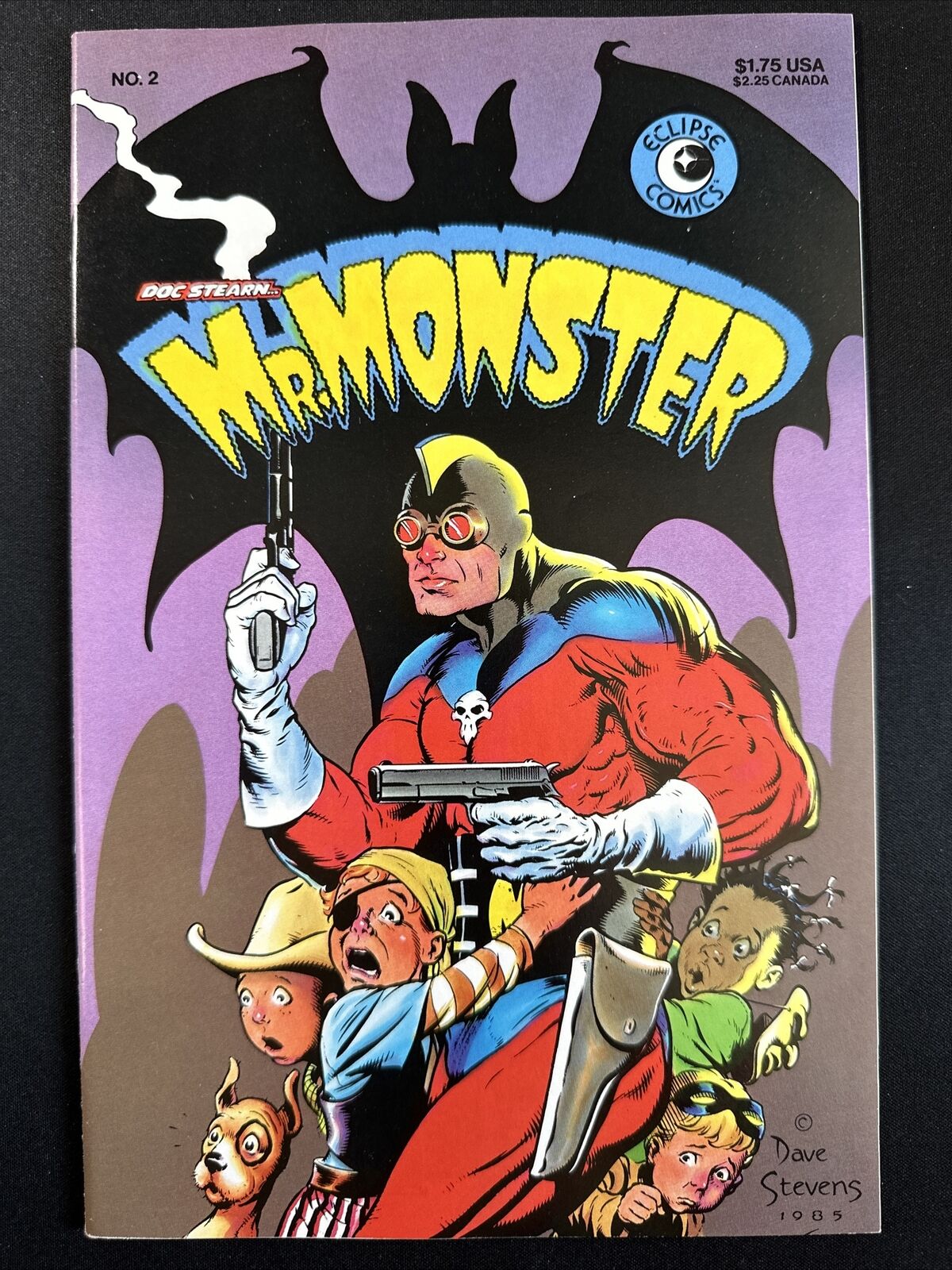 Mr. Monster #2 Eclipse Comics 1985 DAVE STEVENS cover 1st Print VF/NM *A5