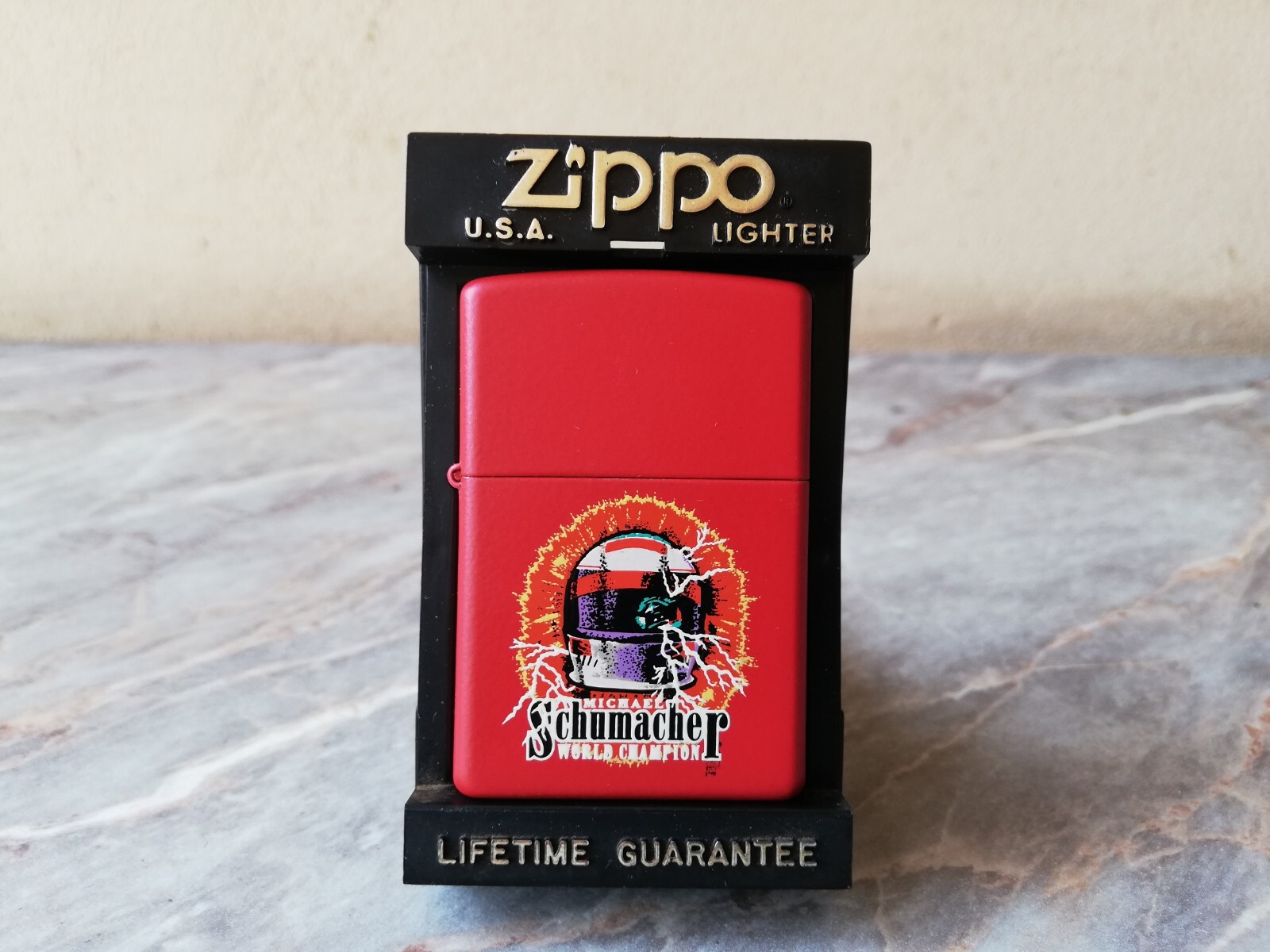 VTG 1999 ZIPPO F1 FERRARI MICHAEL SCHUMACHER WORLD CHAMPION LIMITED COLLECTION