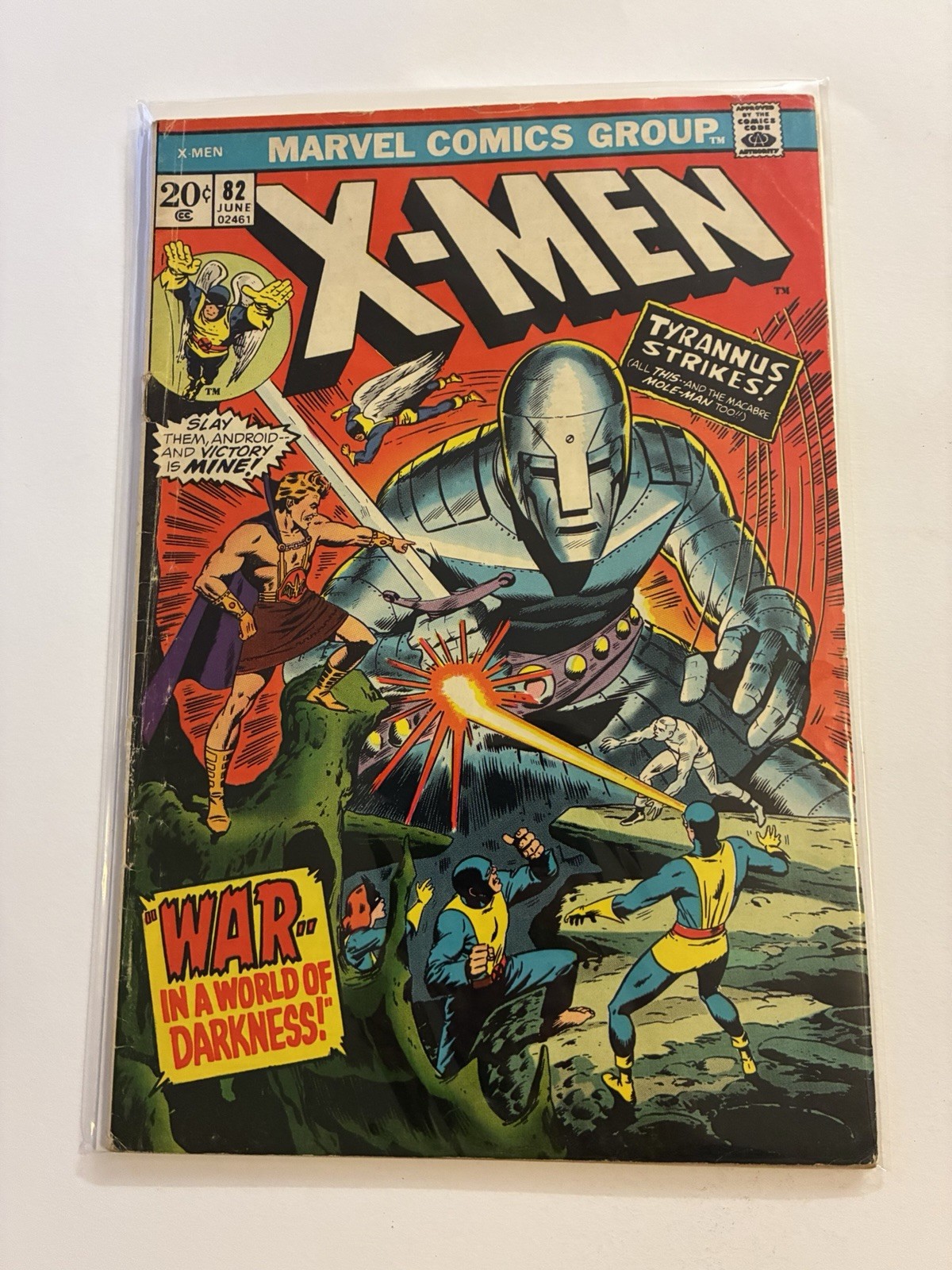 Marvel Comics Group X-Men #82 Good GD 2.0 1973