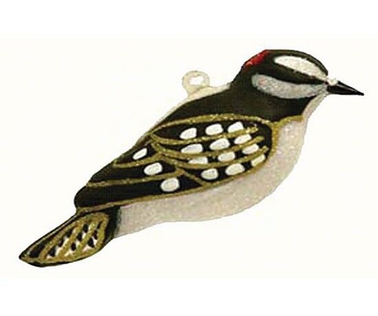 Downy Woodpecker Bird Christmas Ornament