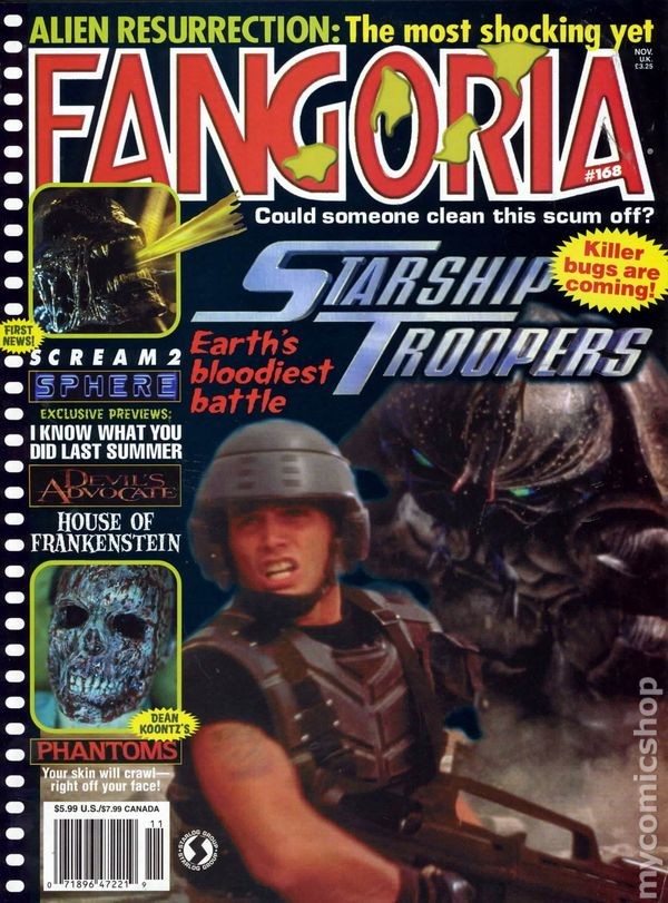 Fangoria 1st Series #168 VF 1997
