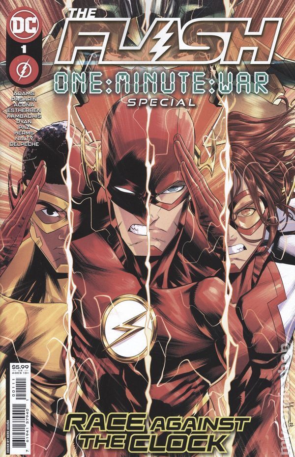 Flash One-Minute War Special 1A NM 2023 Stock Image