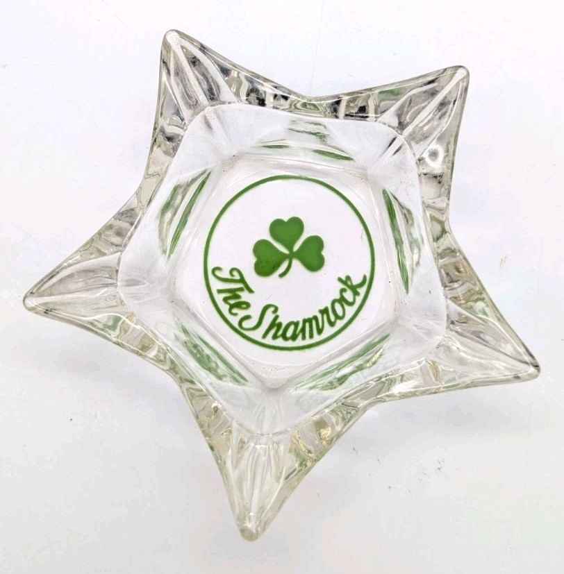 Shamrock Hotel Houston Ashtray 4.5\